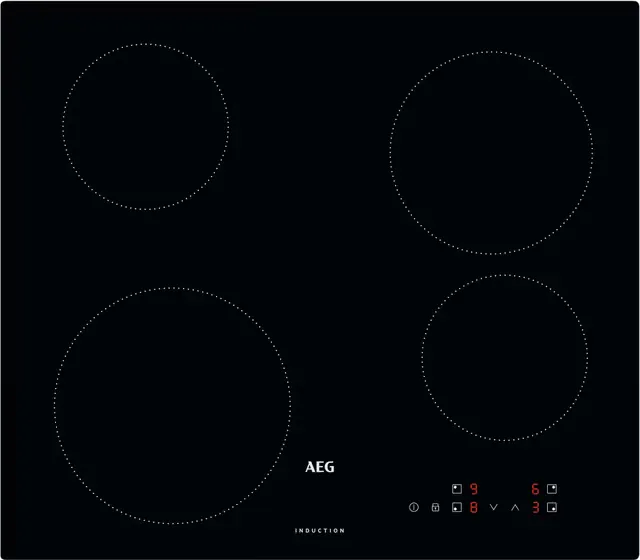 AEG IBS6420 platetopp (Sort)