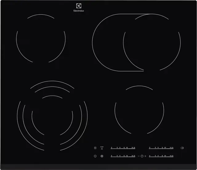 Electrolux HOC650F platetopp