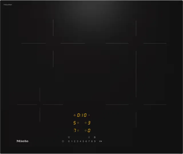 Miele KM 7363 FL platetopp (Svart)