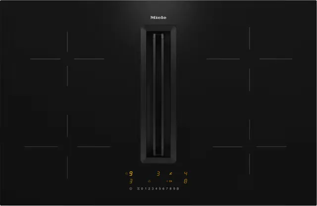 Miele KMDA 7272-1 FL Silence platetopp med integrert ventilasjon